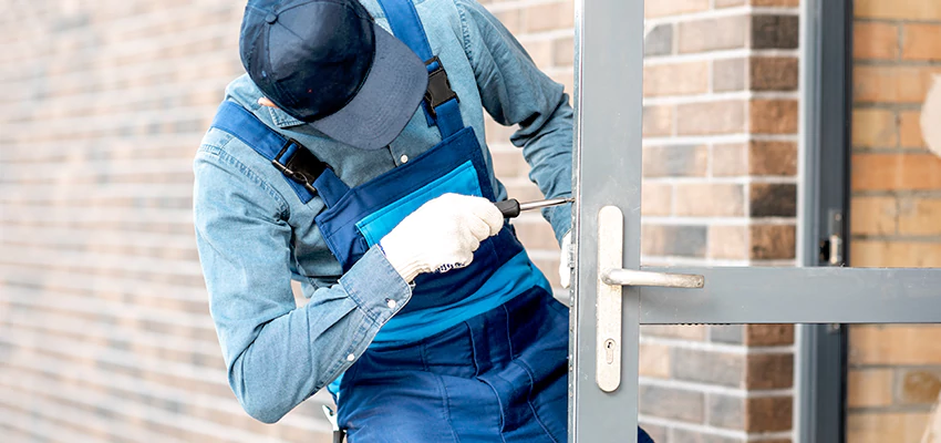 Pivot Storefront Door Locks Installation in Stevenson Ranch, California