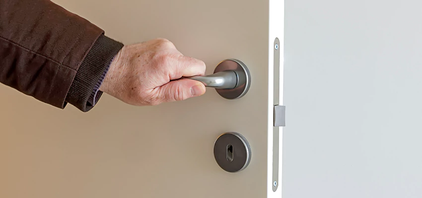 Restroom Locks Privacy Bolt Installation in Stevenson Ranch, California
